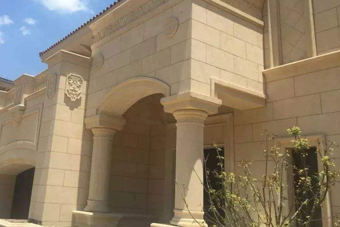 1-20111609133Ka 欧式风格干挂石材幕墙的一些学问