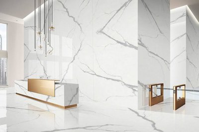 What is the normal thickness of the rock slab?