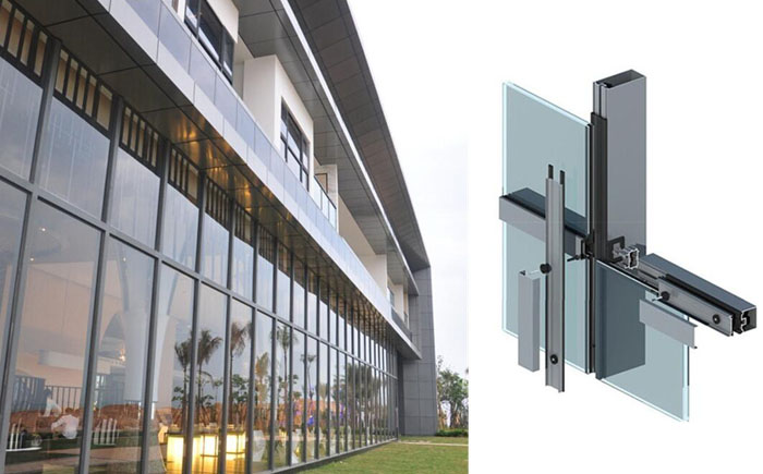 1-2110040912042M 框架式(元件式)玻璃幕墙