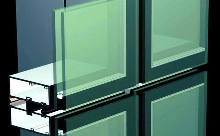 1-2110040959351R 幼单元式玻璃幕墙